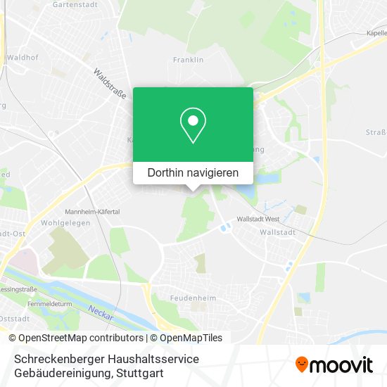 Schreckenberger Haushaltsservice Gebäudereinigung Karte