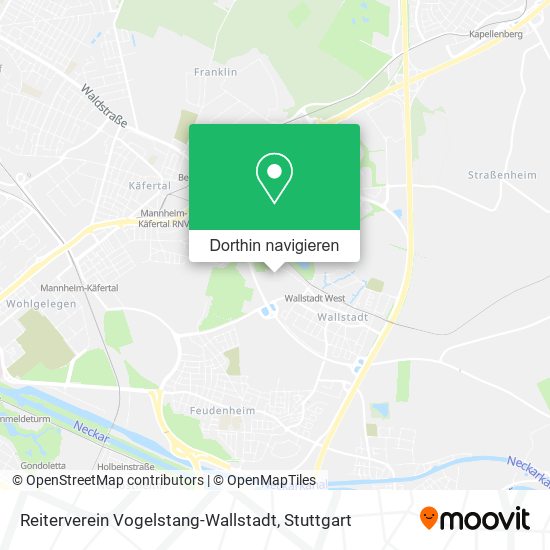 Reiterverein Vogelstang-Wallstadt Karte