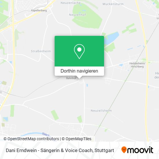 Dani Erndwein - Sängerin & Voice Coach Karte