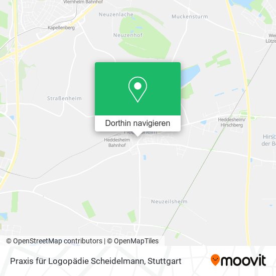 Praxis für Logopädie Scheidelmann Karte