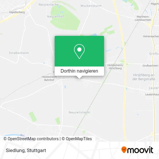 Siedlung Karte