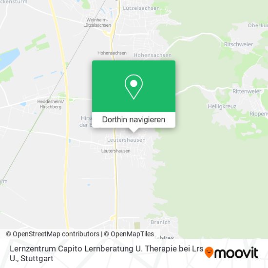 Lernzentrum Capito Lernberatung U. Therapie bei Lrs U. Karte