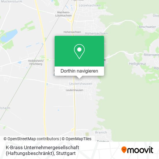 K-Brass Unternehmergesellschaft (Haftungsbeschränkt) Karte
