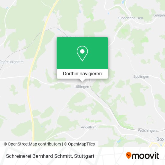 Schreinerei Bernhard Schmitt Karte