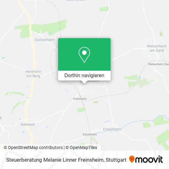 Steuerberatung Melanie Linner Freinsheim Karte