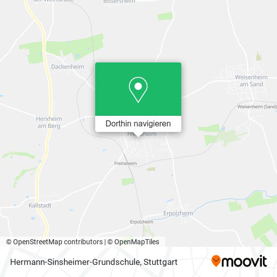 Hermann-Sinsheimer-Grundschule Karte