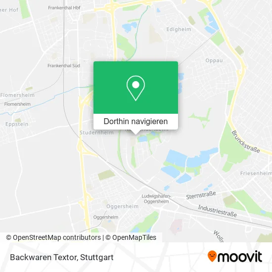 Backwaren Textor Karte