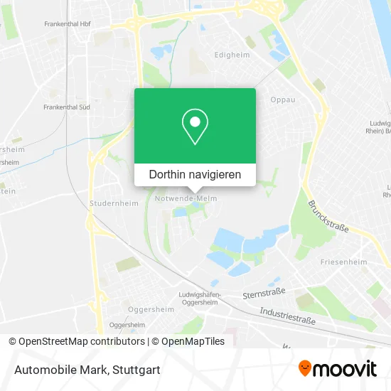 Automobile Mark Karte