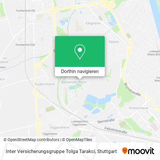 Inter Versicherungsgruppe Tolga Tarakci Karte