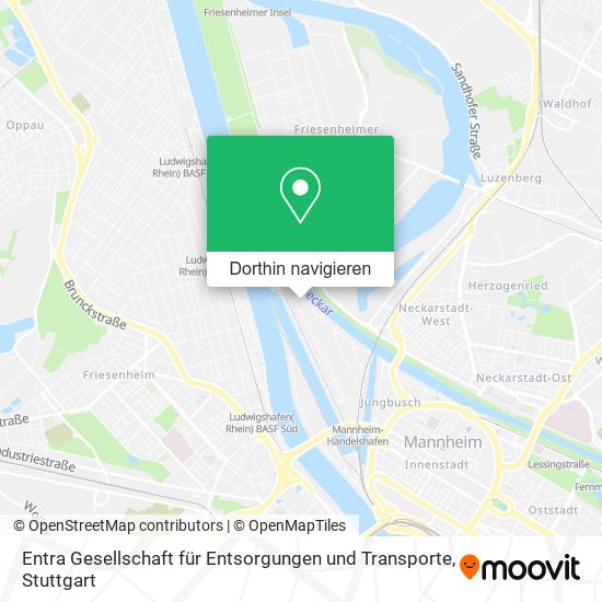 Entra Gesellschaft für Entsorgungen und Transporte Karte