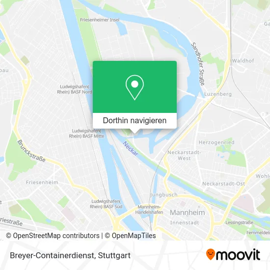 Breyer-Containerdienst Karte