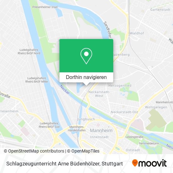 Schlagzeugunterricht Arne Büdenhölzer Karte