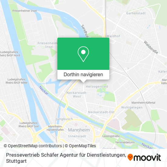 Pressevertrieb Schäfer Agentur für Dienstleistungen Karte