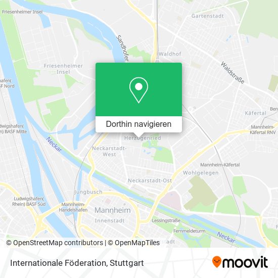 Internationale Föderation Karte