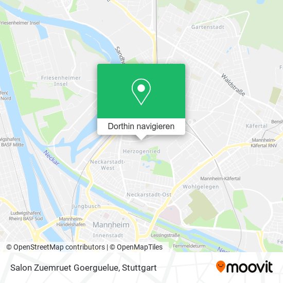 Salon Zuemruet Goerguelue Karte