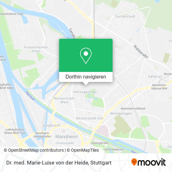 Dr. med. Marie-Luise von der Heide Karte