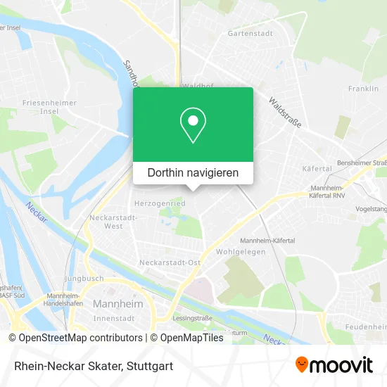 Rhein-Neckar Skater Karte