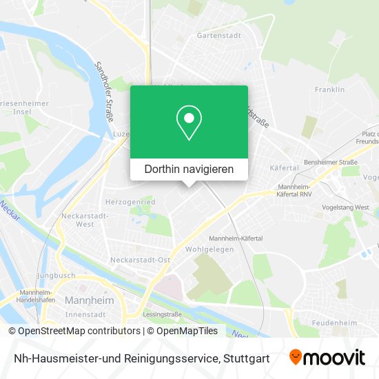 Nh-Hausmeister-und Reinigungsservice Karte
