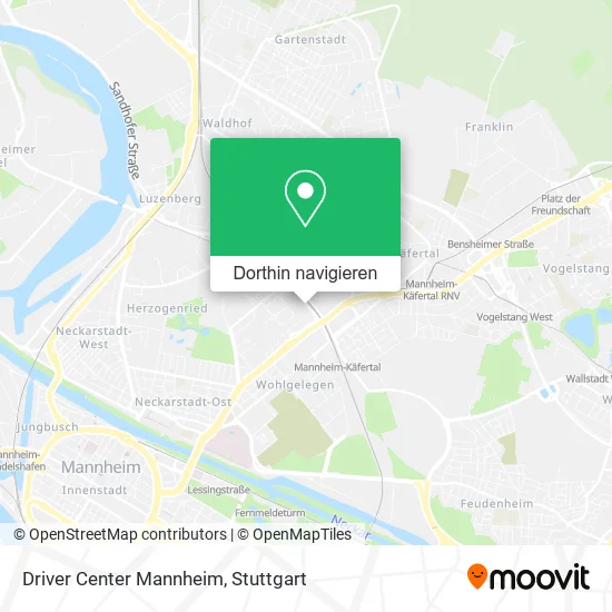 Driver Center Mannheim Karte