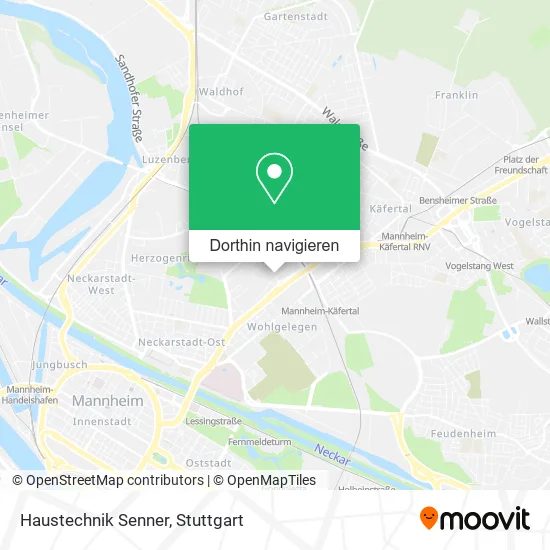 Haustechnik Senner Karte