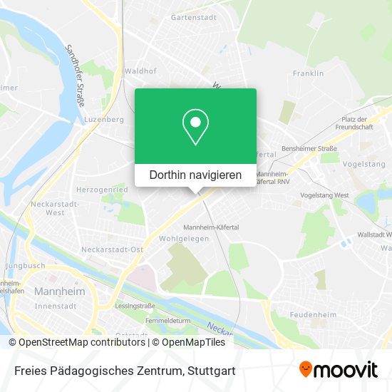 Freies Pädagogisches Zentrum Karte