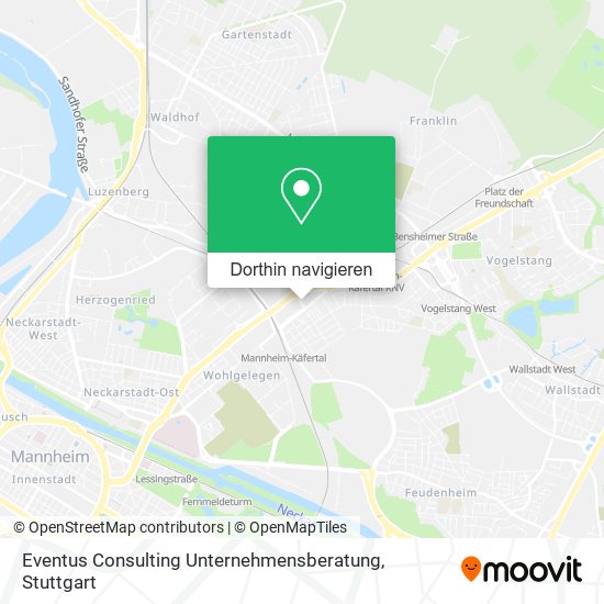 Eventus Consulting Unternehmensberatung Karte