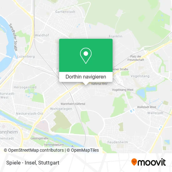 Spiele - Insel Karte