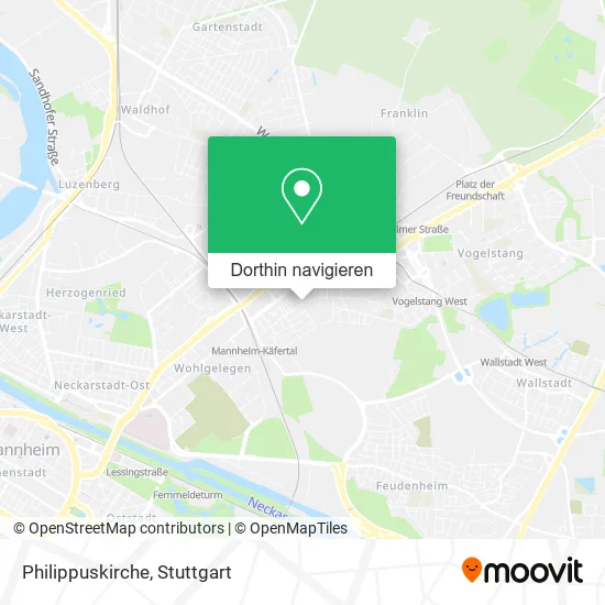 Philippuskirche Karte