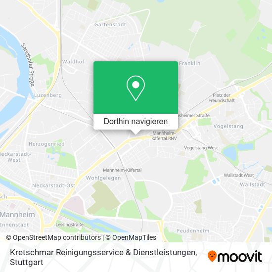 Kretschmar Reinigungsservice & Dienstleistungen Karte