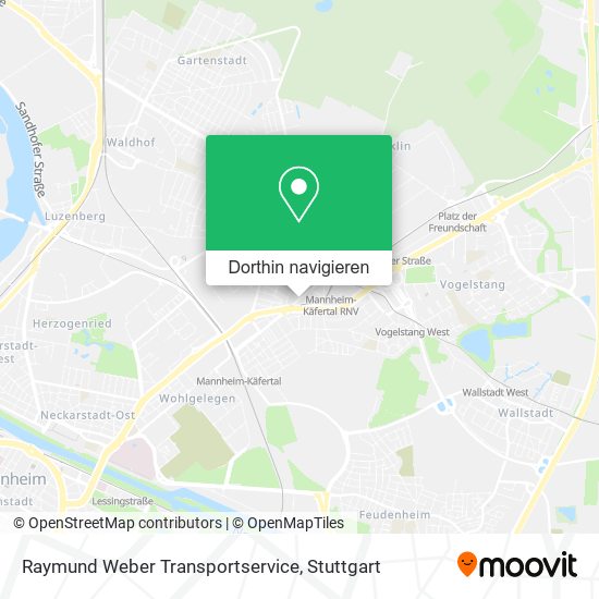 Raymund Weber Transportservice Karte