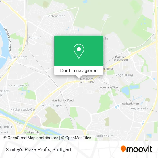 Smiley's Pizza Profis Karte