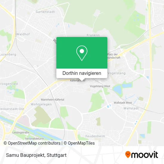 Samu Bauprojekt Karte