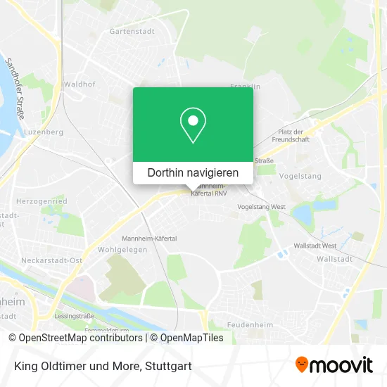 King Oldtimer und More Karte