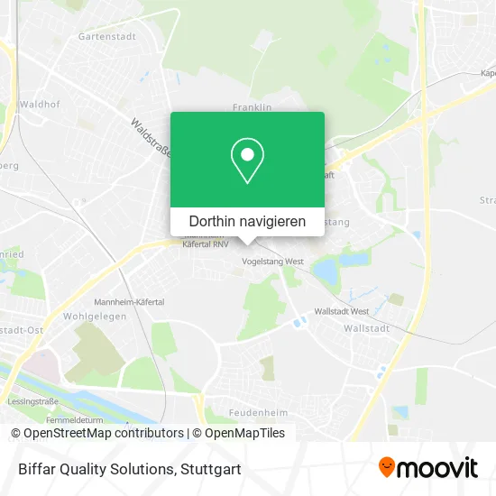 Biffar Quality Solutions Karte