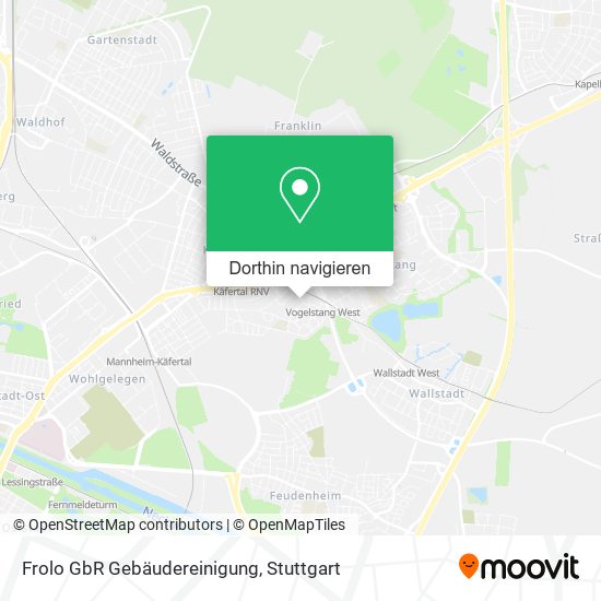 Frolo GbR Gebäudereinigung Karte