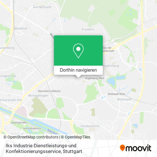 Iks Industrie Dienstleistungs-und Konfektionierungsservice Karte