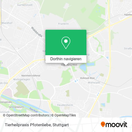 Tierheilpraxis Pfotenliebe Karte