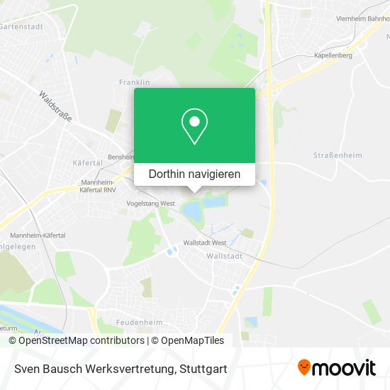 Sven Bausch Werksvertretung Karte