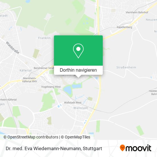 Dr. med. Eva Wiedemann-Neumann Karte