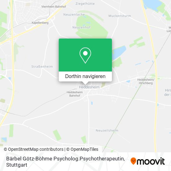 Bärbel Götz-Böhme Psycholog.Psychotherapeutin Karte