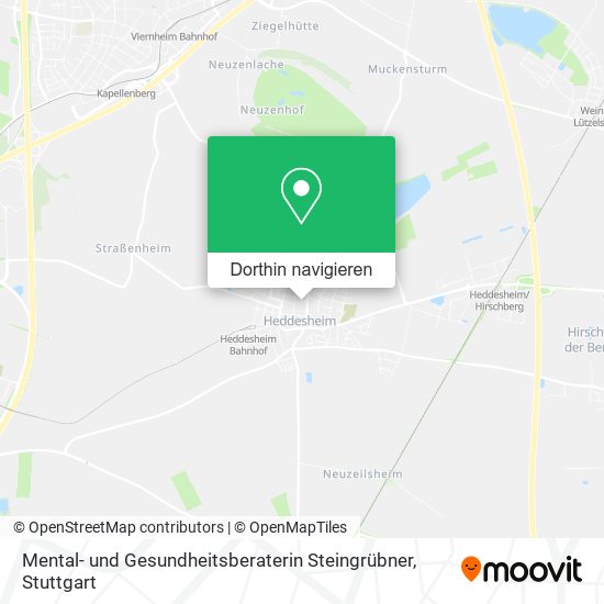 Mental- und Gesundheitsberaterin Steingrübner Karte