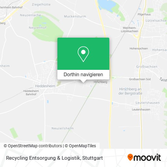 Recycling Entsorgung & Logistik Karte