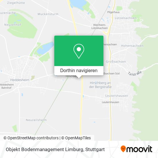 Objekt Bodenmanagement Limburg Karte