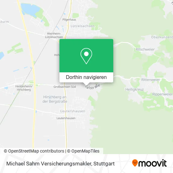 Michael Sahm Versicherungsmakler Karte