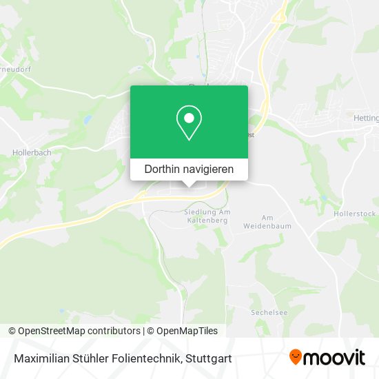 Maximilian Stühler Folientechnik Karte