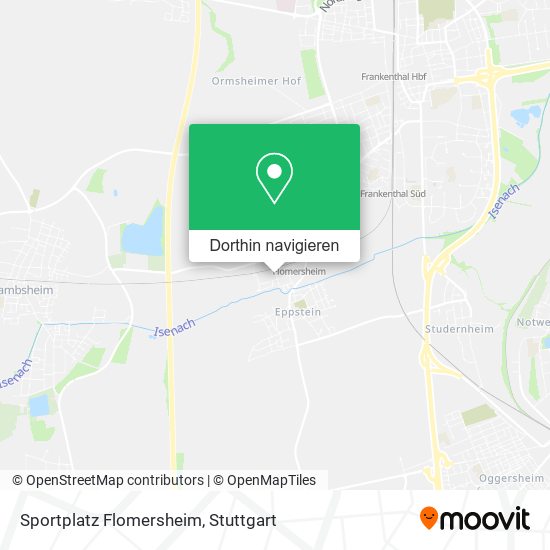 Sportplatz Flomersheim Karte