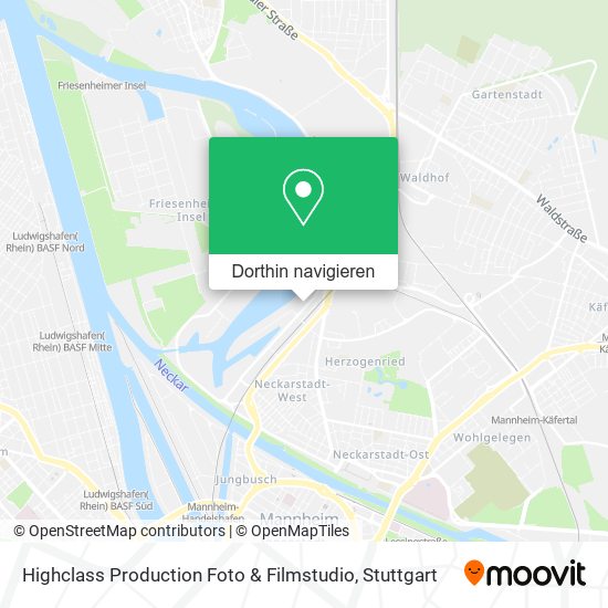 Highclass Production Foto & Filmstudio Karte