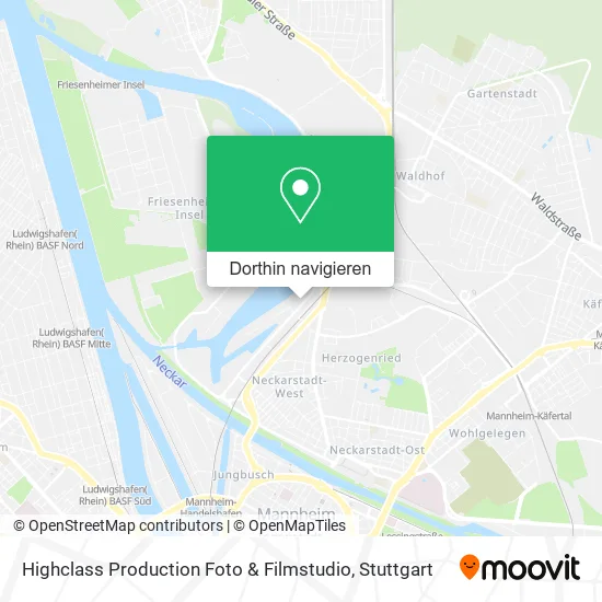 Highclass Production Foto & Filmstudio Karte