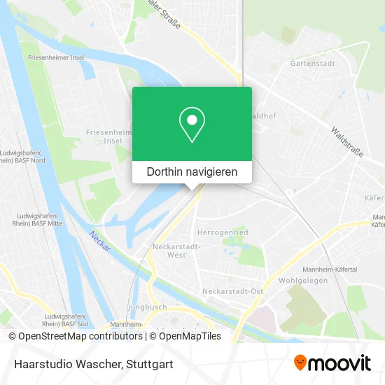 Haarstudio Wascher Karte