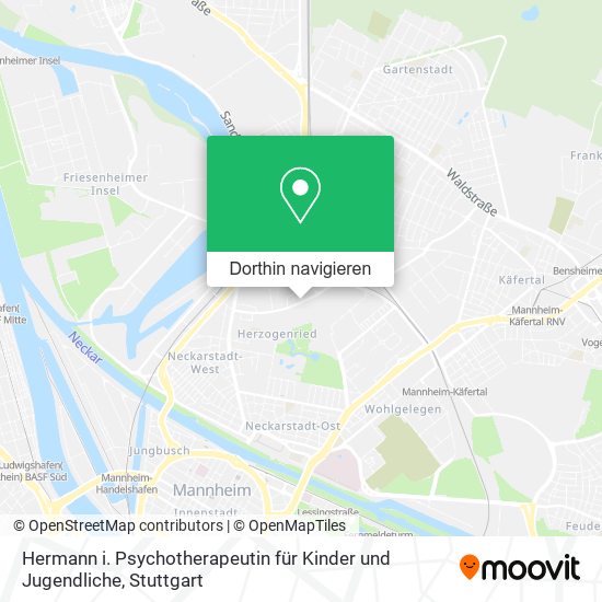 Hermann i. Psychotherapeutin für Kinder und Jugendliche Karte